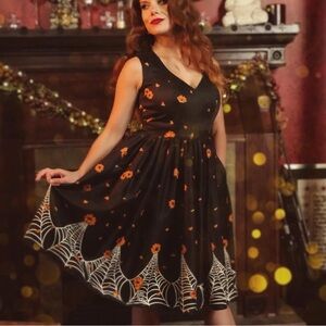 Wax Poetic Magical Webs Sherry Dress NWT